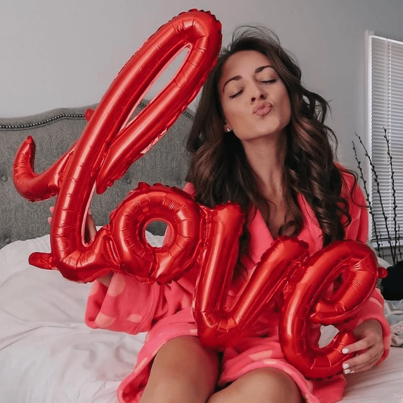 43'' Red LOVE Balloon - Ideal for Decorations