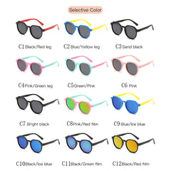 Boys Casual Polarized Sunglasses UV Protection Sunglass for Outdoor Activities