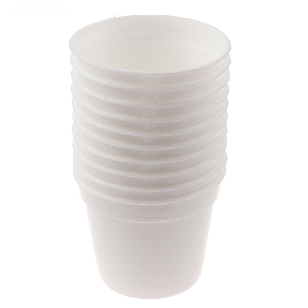 10pcs Mini Flower Pots for Home Office Garden Decor