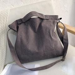 Large Canvas Handbag for Work & Office