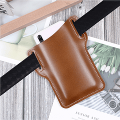 Vintage Cowboy PU Leather Purse with Protective Sheath