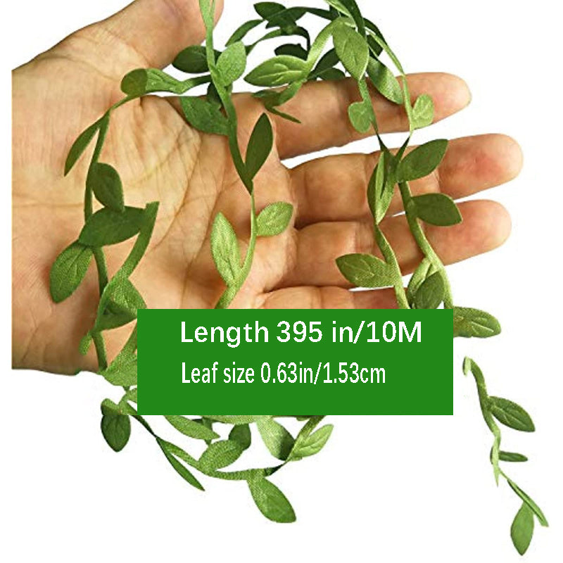 395ft Green Artificial Vine Home Party Garland Mother's Gift Decoration