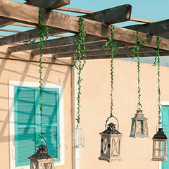 395ft Green Artificial Vine Home Party Garland Mother's Gift Decoration