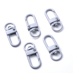 5pcs Multicolor Lobster Clasp Clips Key Chain Ring Buckle Hook