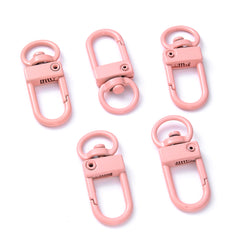 5pcs Multicolor Lobster Clasp Clips Key Chain Ring Buckle Hook