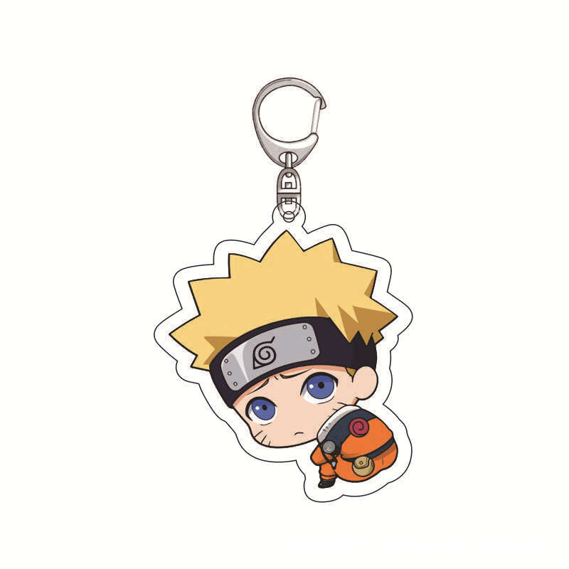 Demon Keychain Slayer Decor Pendant Anime Cosplay Key Ring