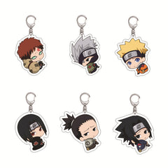 Demon Keychain Slayer Decor Pendant Anime Cosplay Key Ring