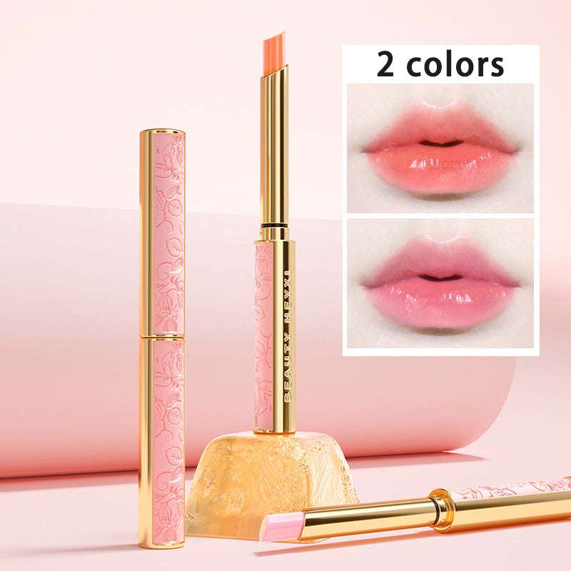 Honey Peach Lip Balm, Moisturizing Nourishing
