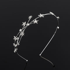 Rhinestone Star Headband Hair Accessories Party Head Band