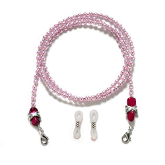 Faux Pearl Beaded Eyeglass Chain Sunglasses Holder