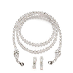 Faux Pearl Beaded Eyeglass Chain Sunglasses Holder