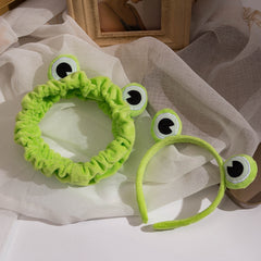 Funny Frog Makeup Headband Wide Elastic Hairband