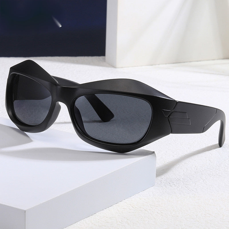 Y2K Polarized Sunglasses Wrap Around Sports Glasses UV400