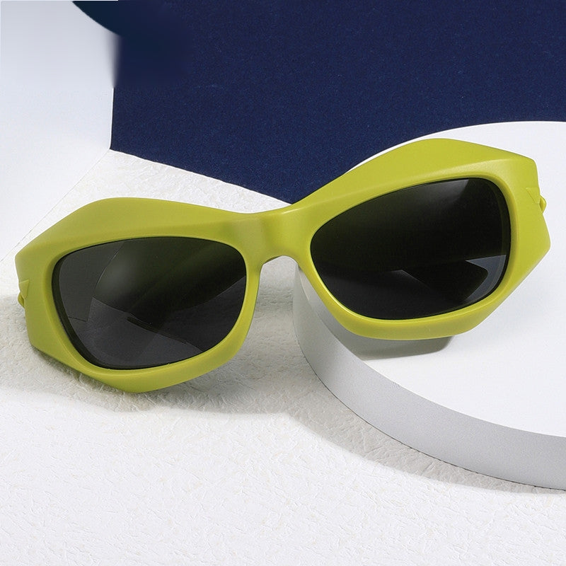 Y2K Polarized Sunglasses Wrap Around Sports Glasses UV400