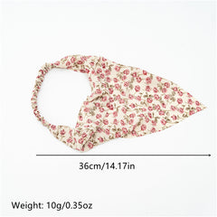 Floral Bandanas Kerchief Headbands Hair Ties Scarf Boho Head Hair Care