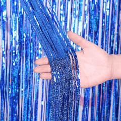 Laser Dark Balloon Rain Curtain Decoration