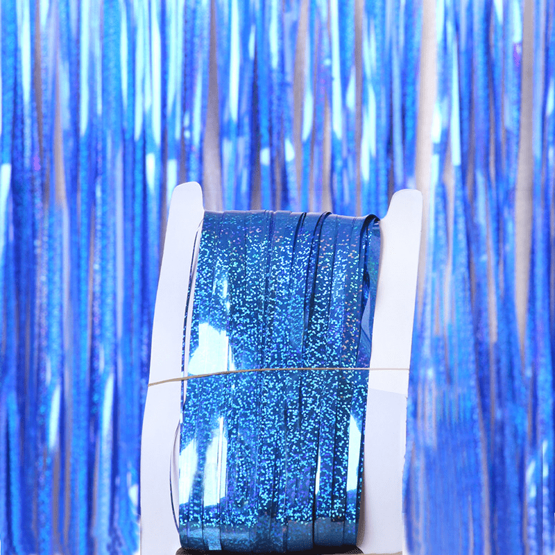 Laser Dark Balloon Rain Curtain Decoration