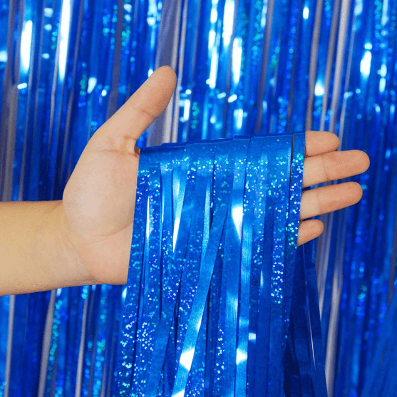 Laser Dark Balloon Rain Curtain Decoration
