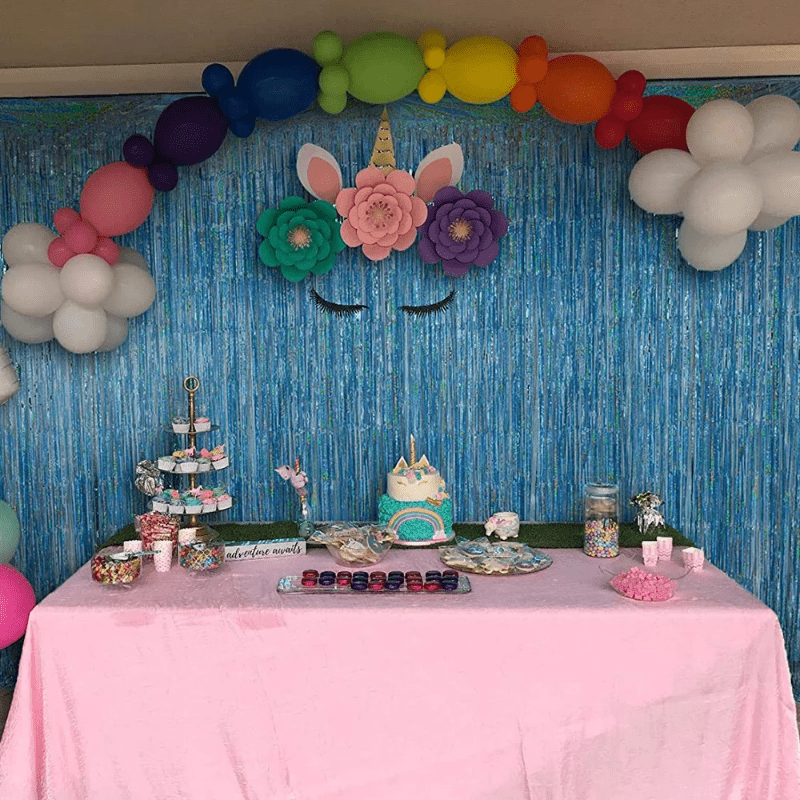 Laser Sky Balloon Rain Curtain for Magical Party Touch