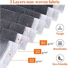 90L Large Storage Bags 3 Pack Closet Organizers Foldable Storage Bins