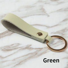 PU Leather Keychain Business Gift Car Keyring Wallet Pendant Keyring