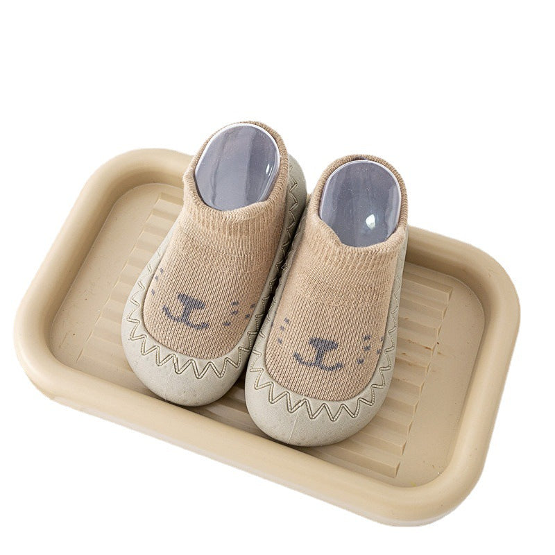 Cartoon Pattern Print Sock Shoes for Baby Boys and Girls