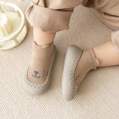 Cartoon Pattern Print Sock Shoes for Baby Boys and Girls