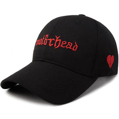 Embroidered Broken Heart Baseball Cap Outdoor Sun Hat Valentine Gift