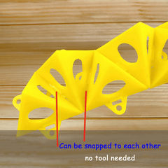 10pcs Mini Paint Stands Tool Triangle Plastic Paint Pads Feet