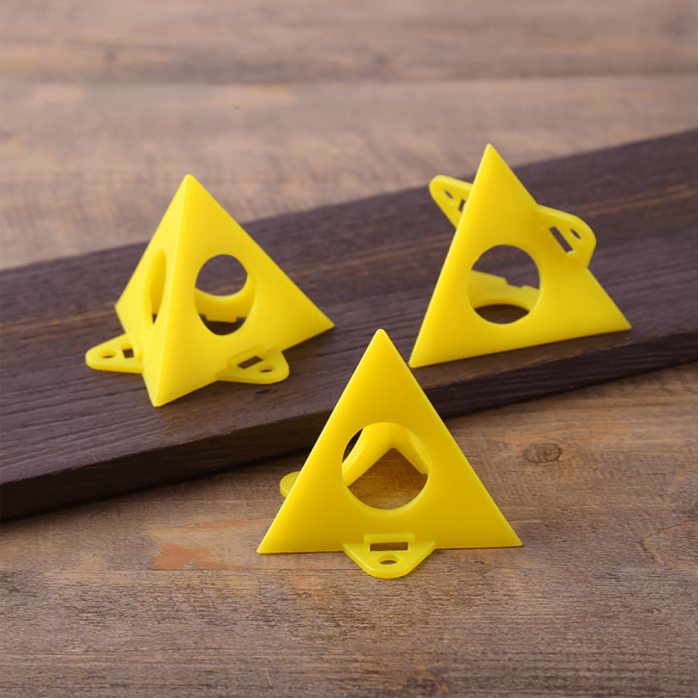 10pcs Mini Paint Stands Tool Triangle Plastic Paint Pads Feet