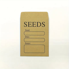 20pcs Self Sealing Seed Envelope Seed Packets Seed Saving Envelopes Template