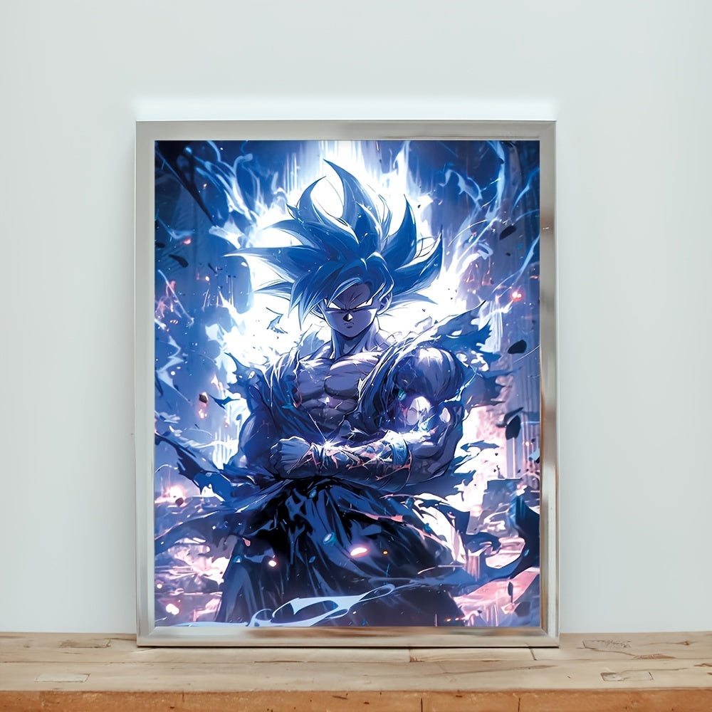 Hot Blooded Anime Poster Wall Art Canvas Painting