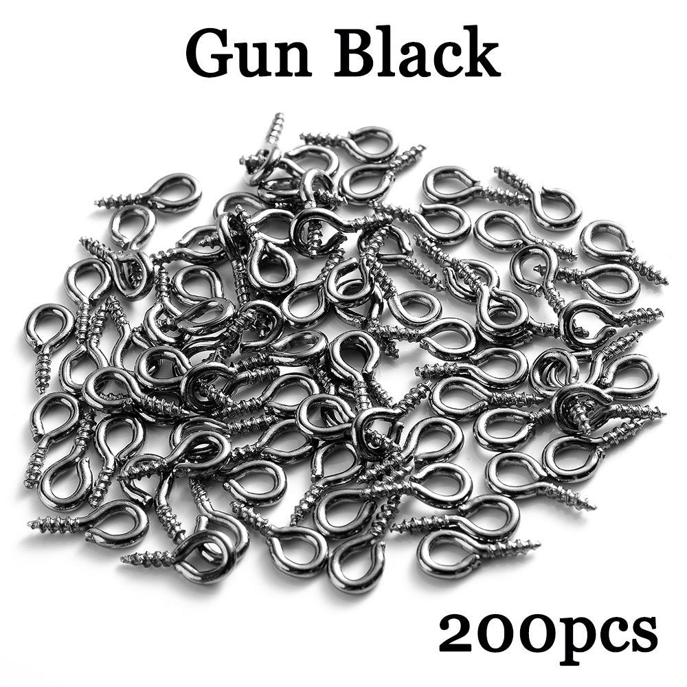 200pcs Tiny Eye Pins for DIY Jewelry Making