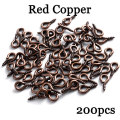 200pcs Tiny Eye Pins for DIY Jewelry Making