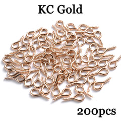 200pcs Tiny Eye Pins for DIY Jewelry Making