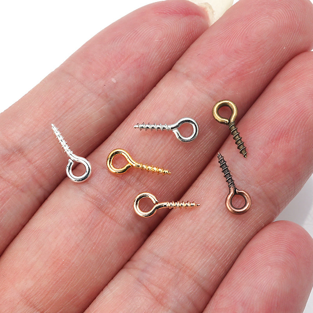 200pcs Tiny Eye Pins for DIY Jewelry Making