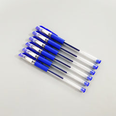 6pcs Gel Pen Set 0 5mm Bullet Tip Red Carbon Ink