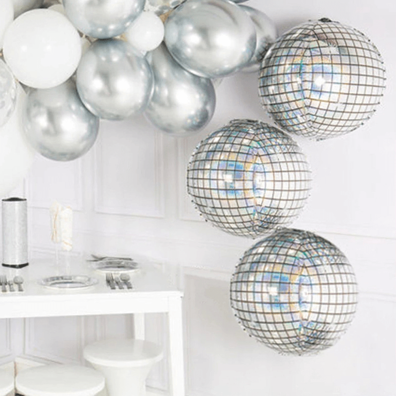 Aluminum Balloon Disco Party Decoration Happy Birthday
