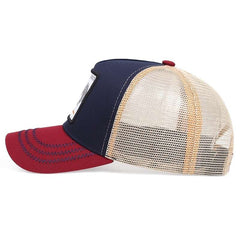 Mesh Breathable Visor Animal Embroidered Baseball Cap