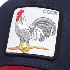 Mesh Breathable Visor Animal Embroidered Baseball Cap