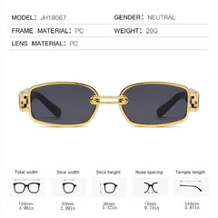 Casual Retro Unisex Small Frame Sunglasses Men Women