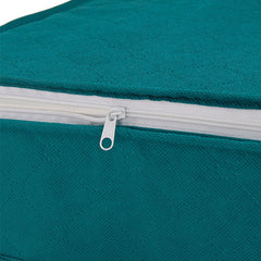 Quilt Storage Box With Handle Zipper Large Blanket Bag