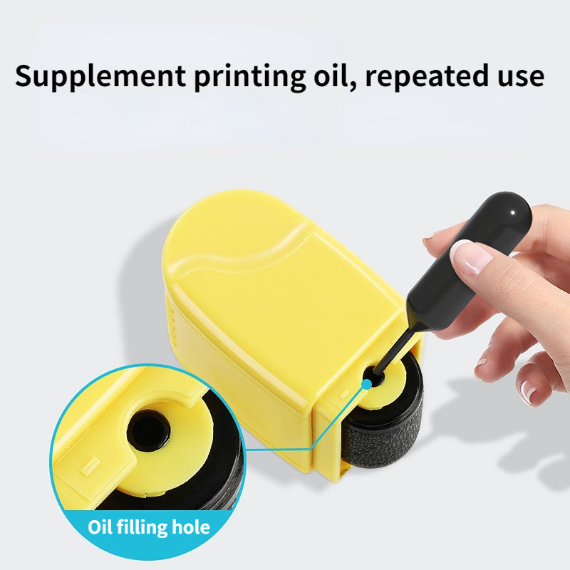 ID Theft Protection Roller Stamp Wide Kit