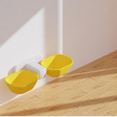 Elevated Cat Bowls Set Non-Spill Anti Vomiting Easy to Clean