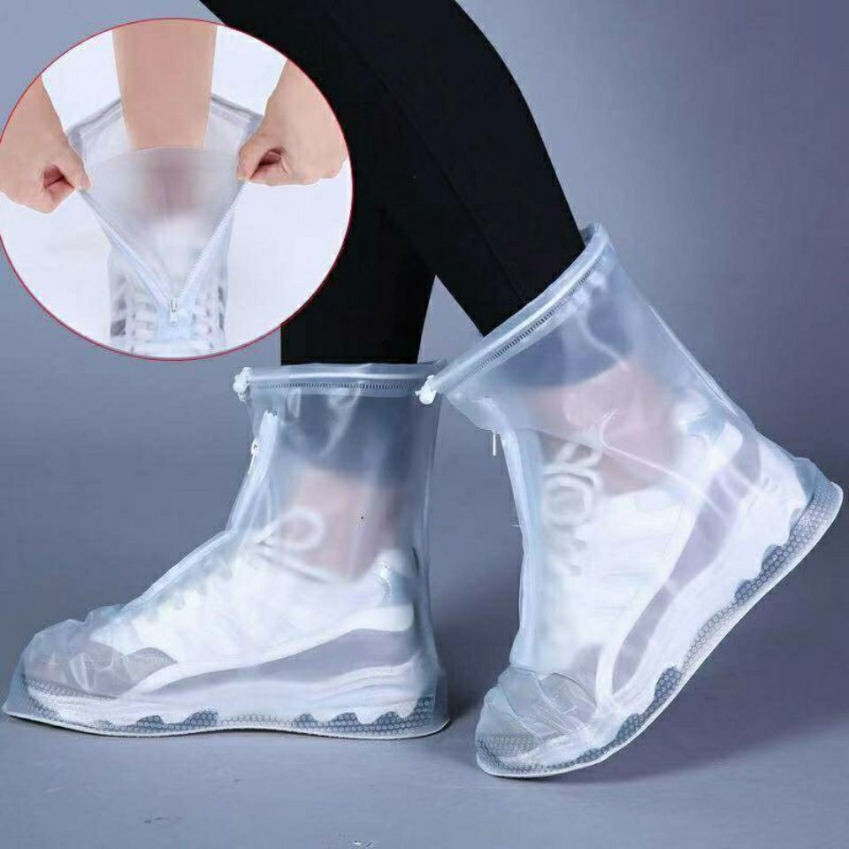 Reusable Rain Boots Cover Anti Slip Waterproof Layer