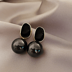 Faux Pearl Dangle Earrings Alloy Ear Jewelry Female Decor Gift