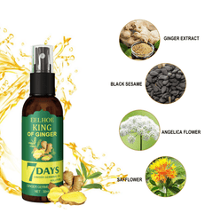 30ML 50ML Ginger Hair Care Spray Dense Hair Prevention Repair Hair Liquid