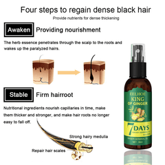 30ML 50ML Ginger Hair Care Spray Dense Hair Prevention Repair Hair Liquid