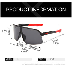UV400 Cycling Sport Sunglasses Bike Shades Sunglass Outdoor Bicycle Glasses