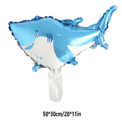 20-Piece Marine Animal Balloons Pack for Kids' Parties